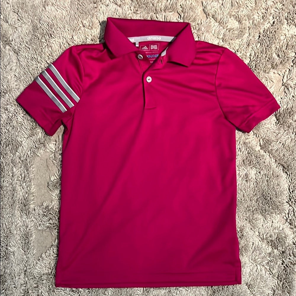 Gently used Adidas Kids Polo Shirt